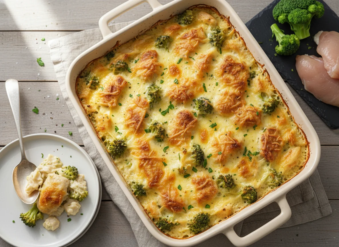 Hähnchen-Brokkoli-Auflauf photo