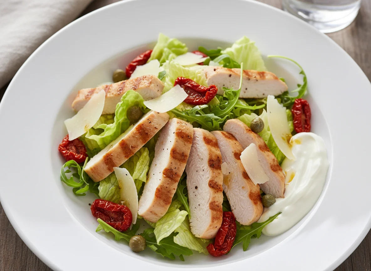 Hähnchenbrust Salat photo