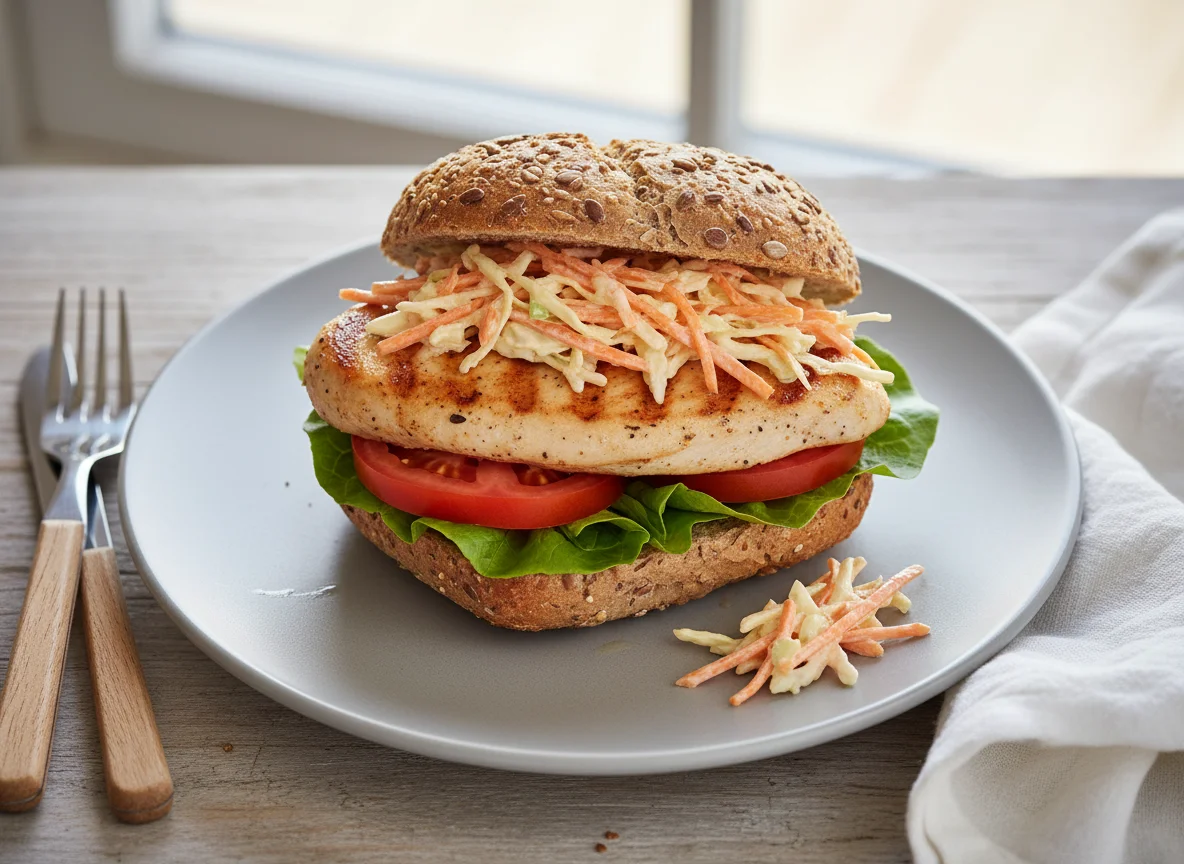 Hähnchenbrust-Sandwich photo