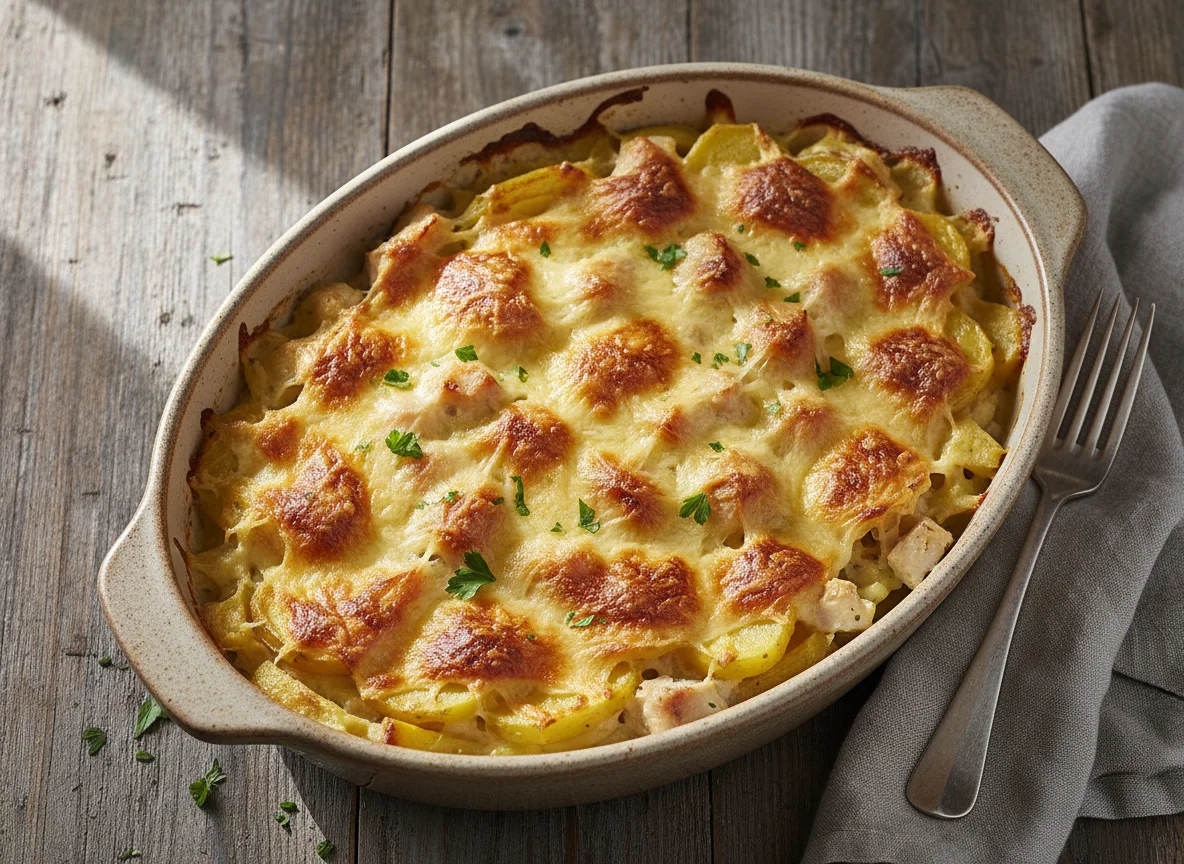Hähnchen-Kartoffel-Auflauf photo