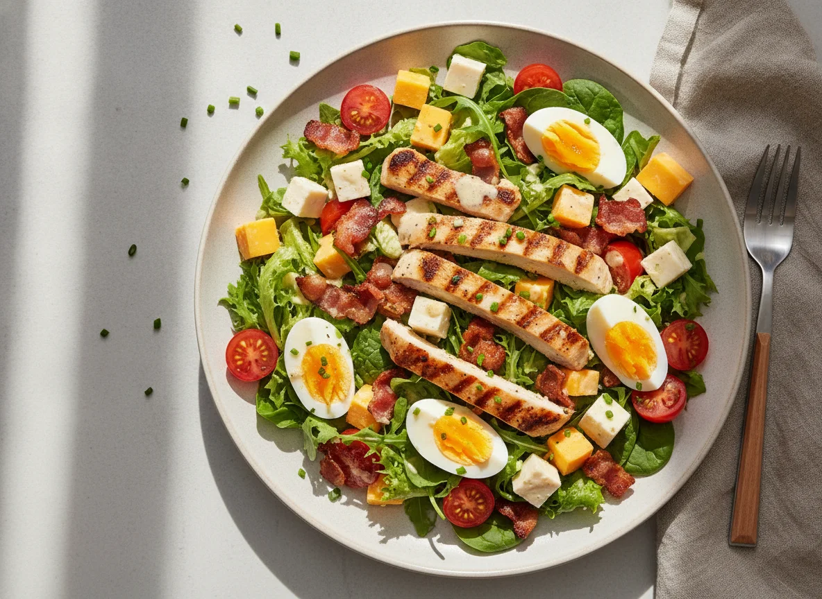Hähnchen-Speck-Salat photo