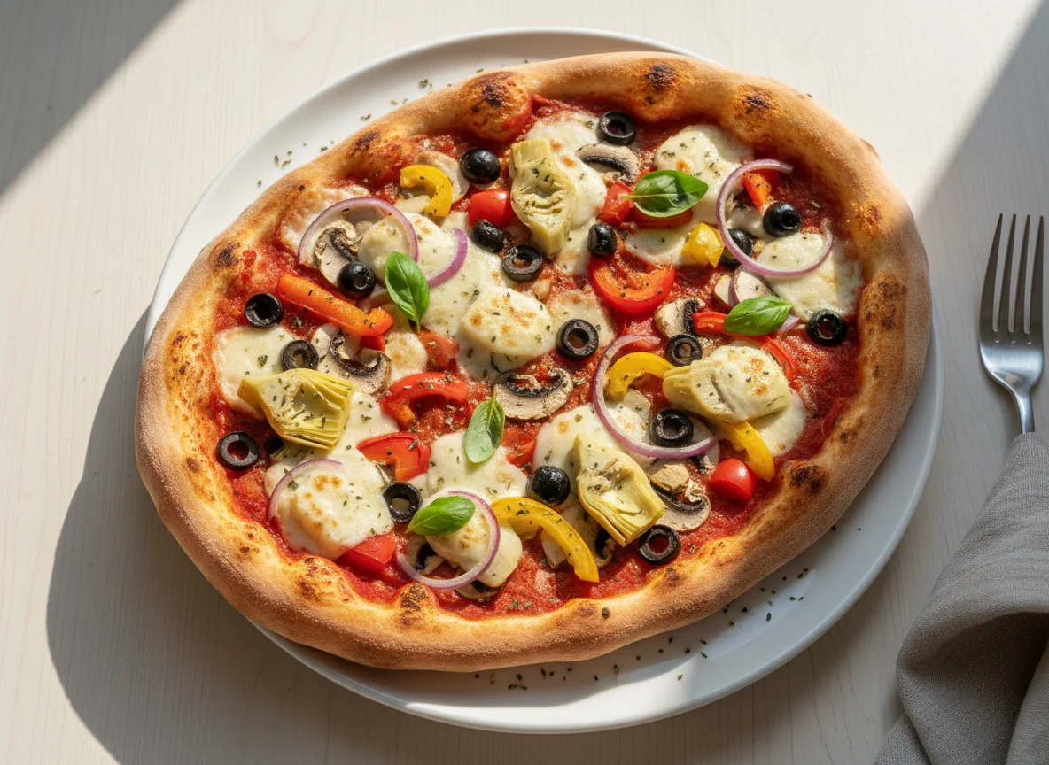 Halbe Pizza photo