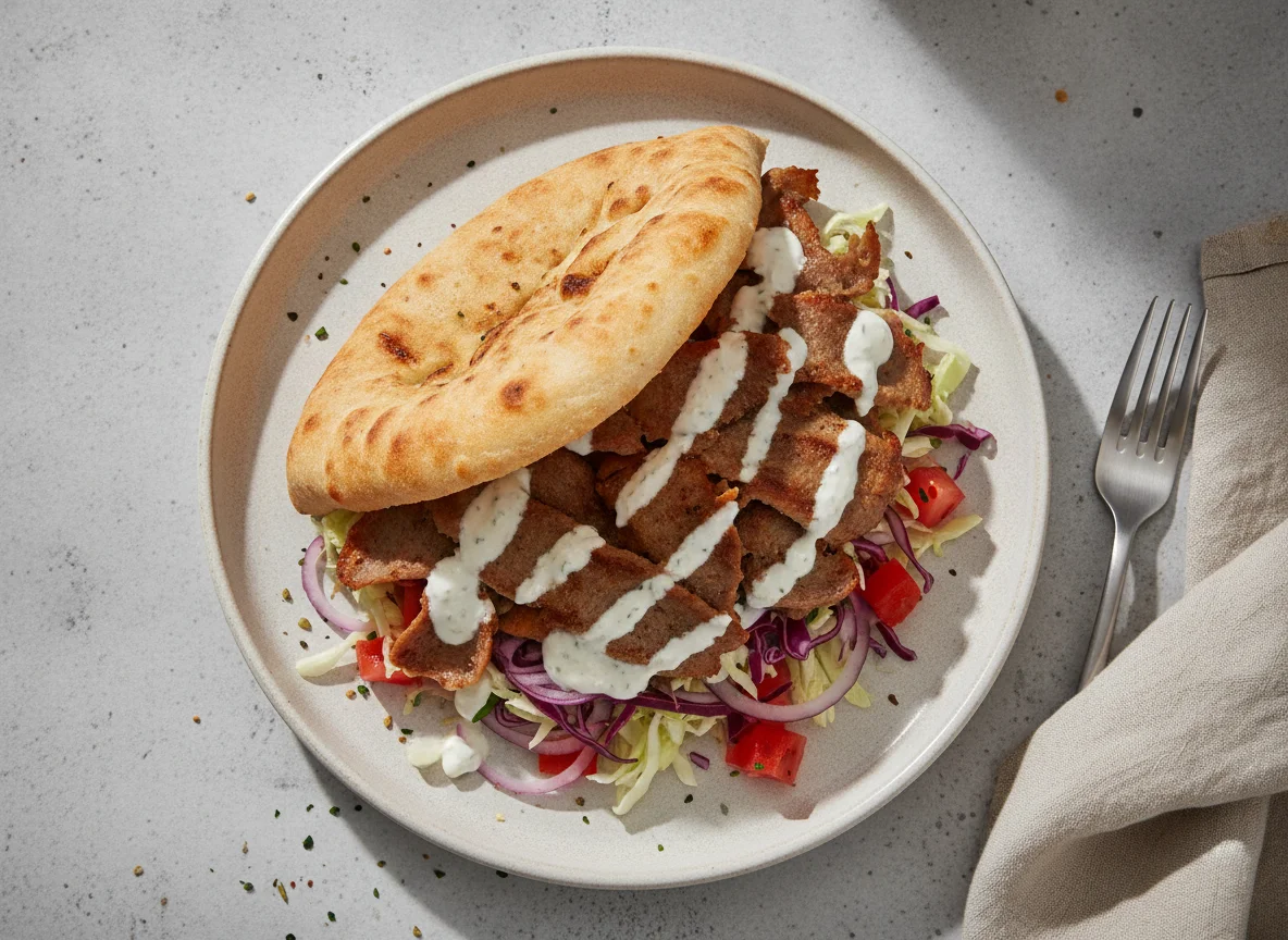 Halber Döner Kebab photo