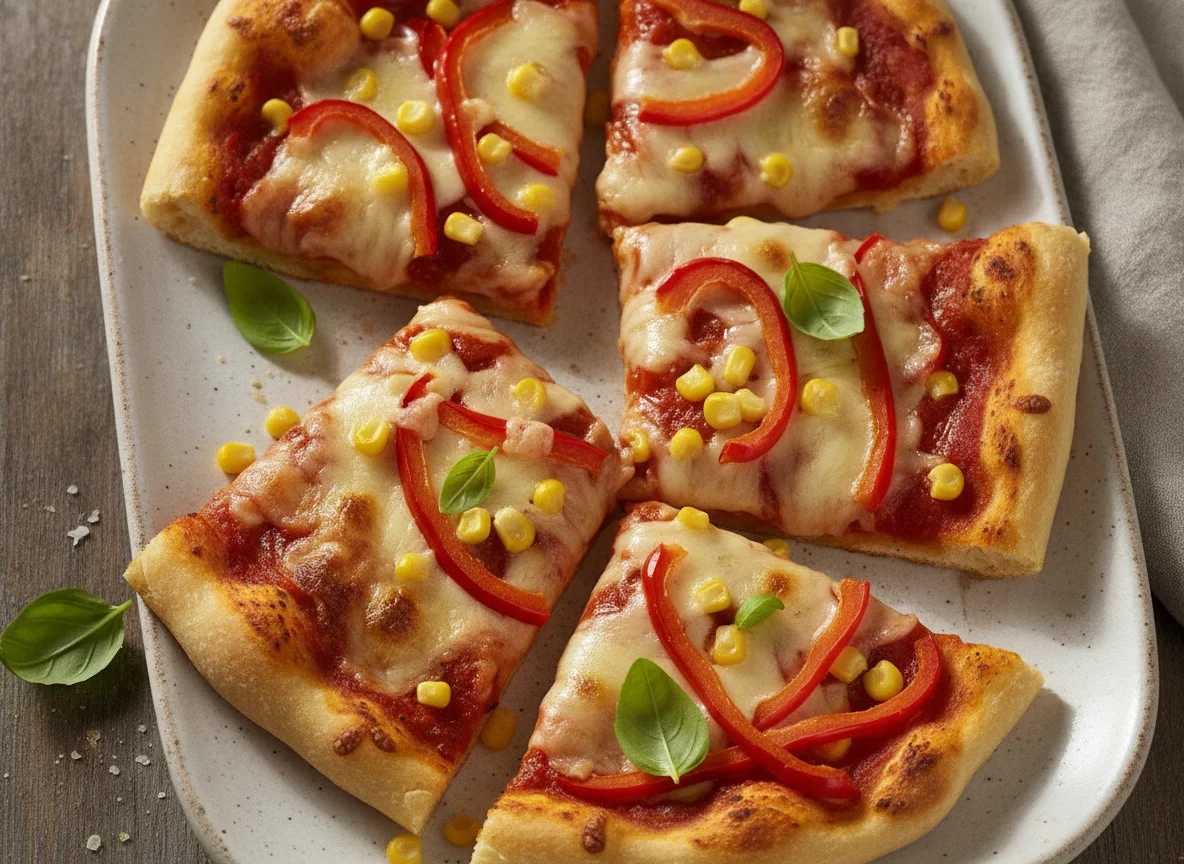 Hausgemachte Pizza-Schnitten photo