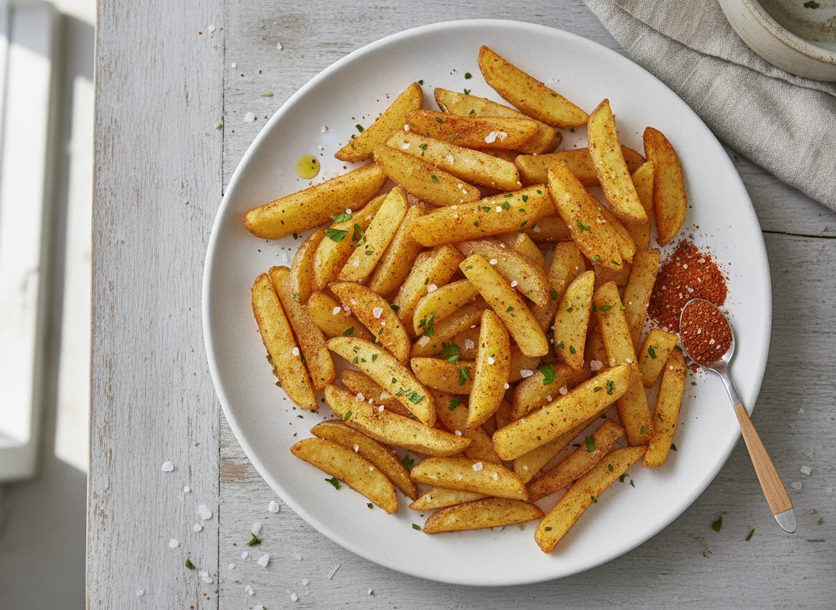 Hausgemachte Pommes Frites photo