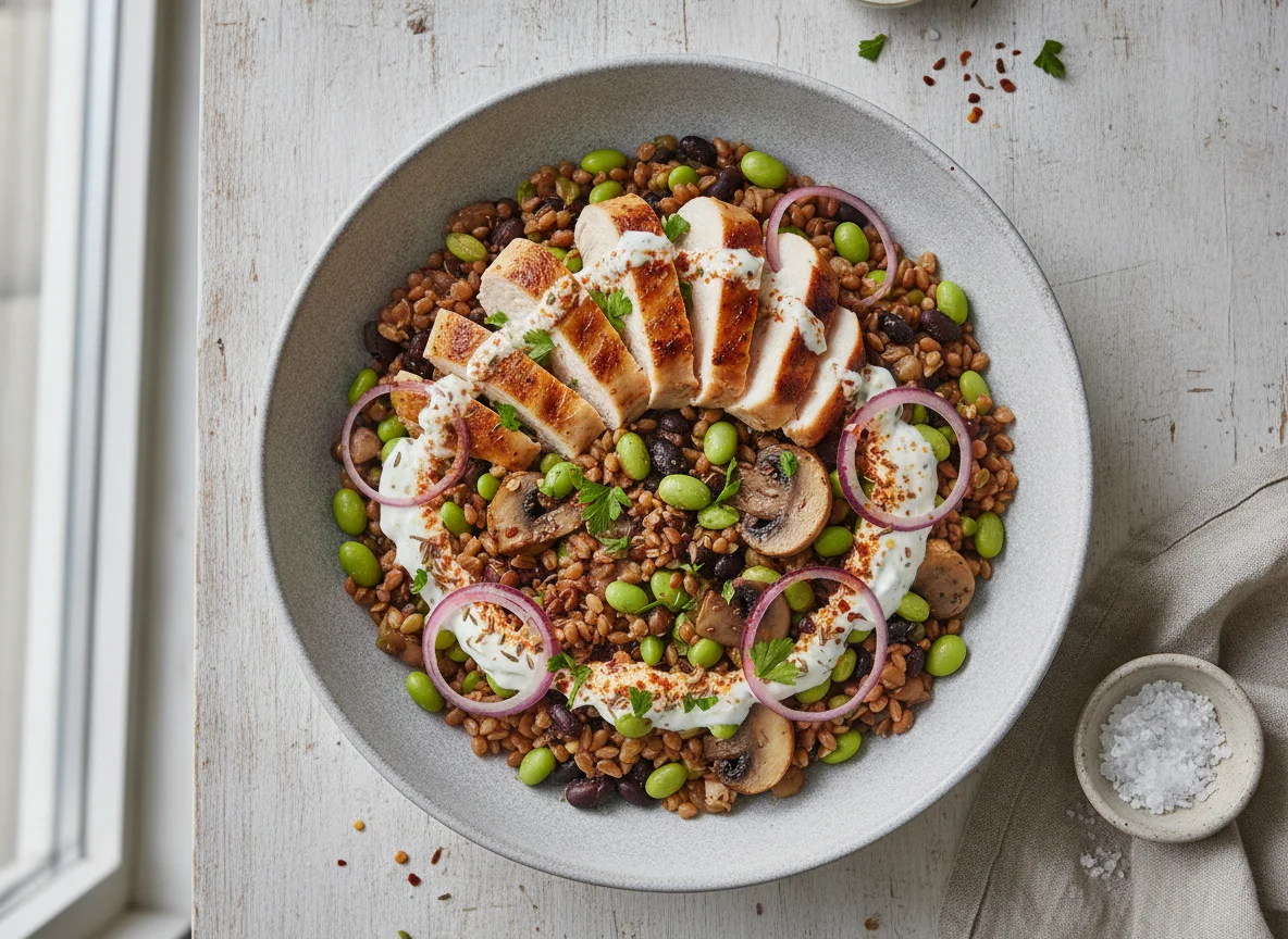 High Protein Bowl nach mexikanischer Art photo