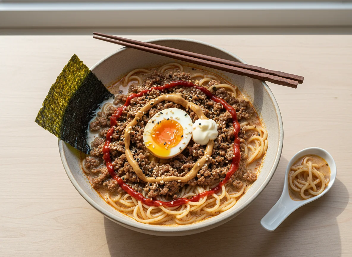High-Protein Beef Ramen photo