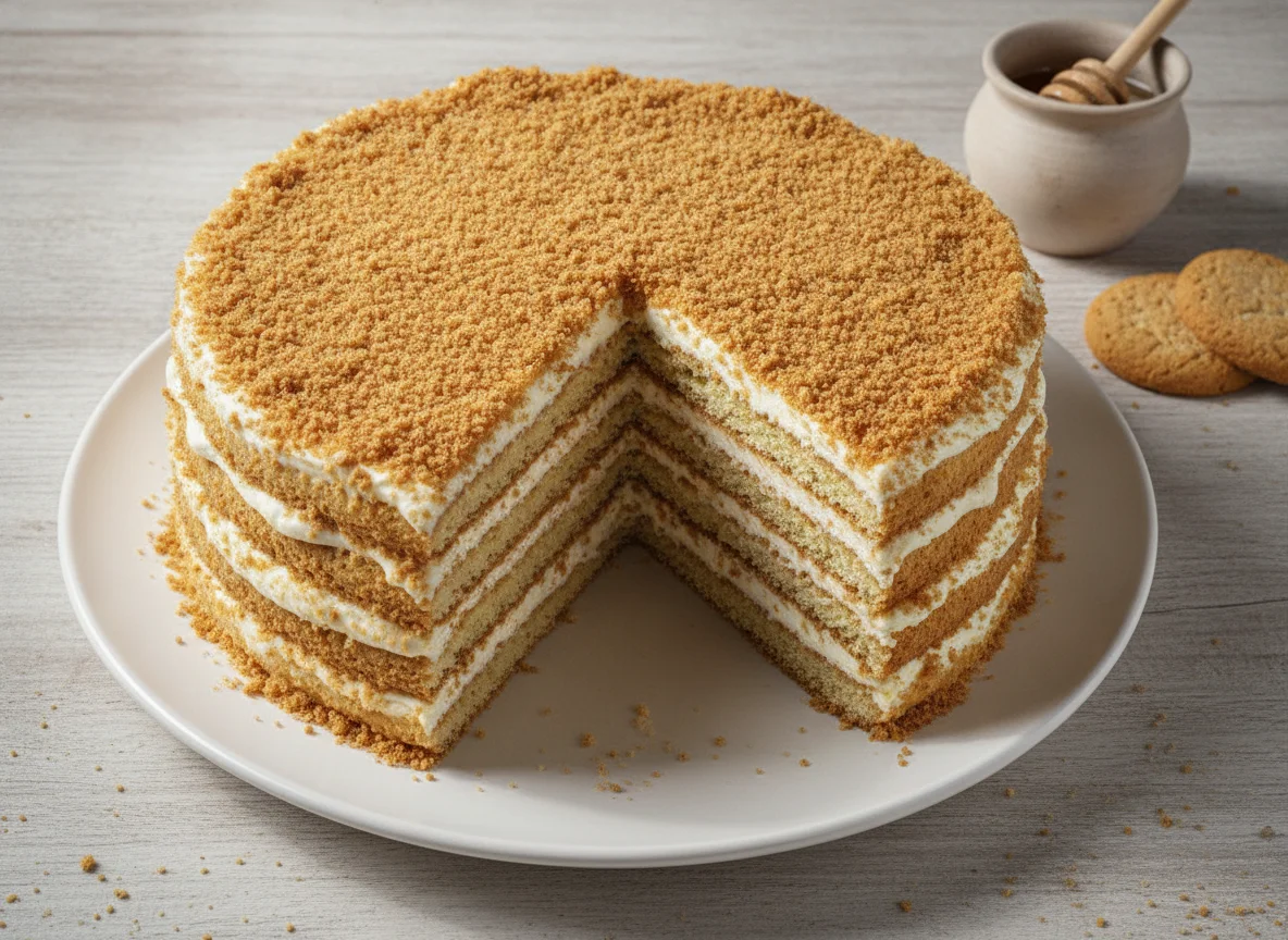 Honigtorte (Medovik) photo