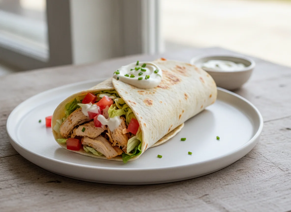 Hühner-Burrito photo