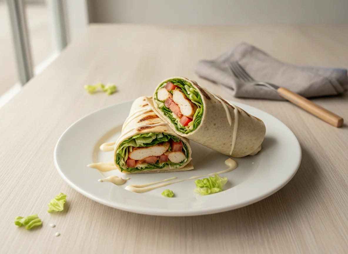 Hühner-Wrap photo