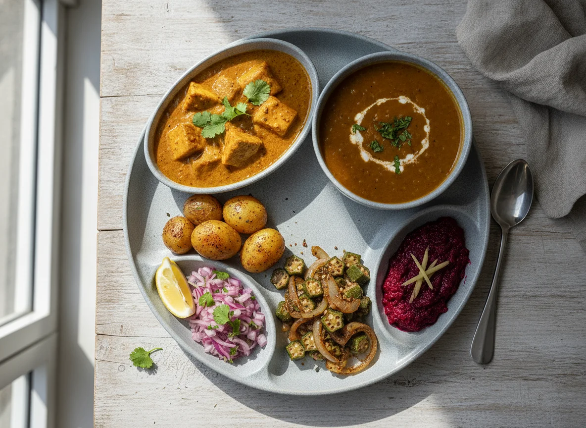 Indisches Thali photo