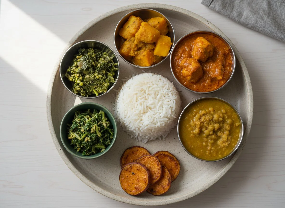 Indisches/Nepalesisches Thali photo