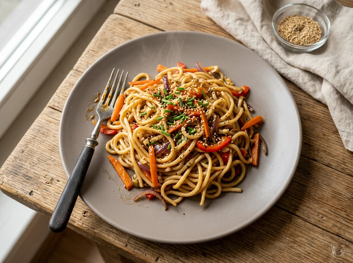 Instant Nudelgericht photo