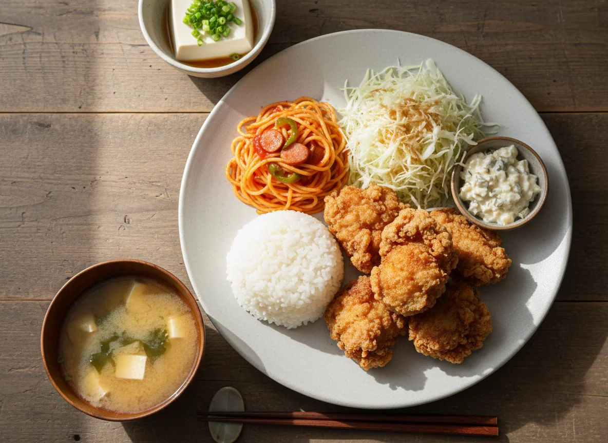 Japanisches Hähnchen-Set photo