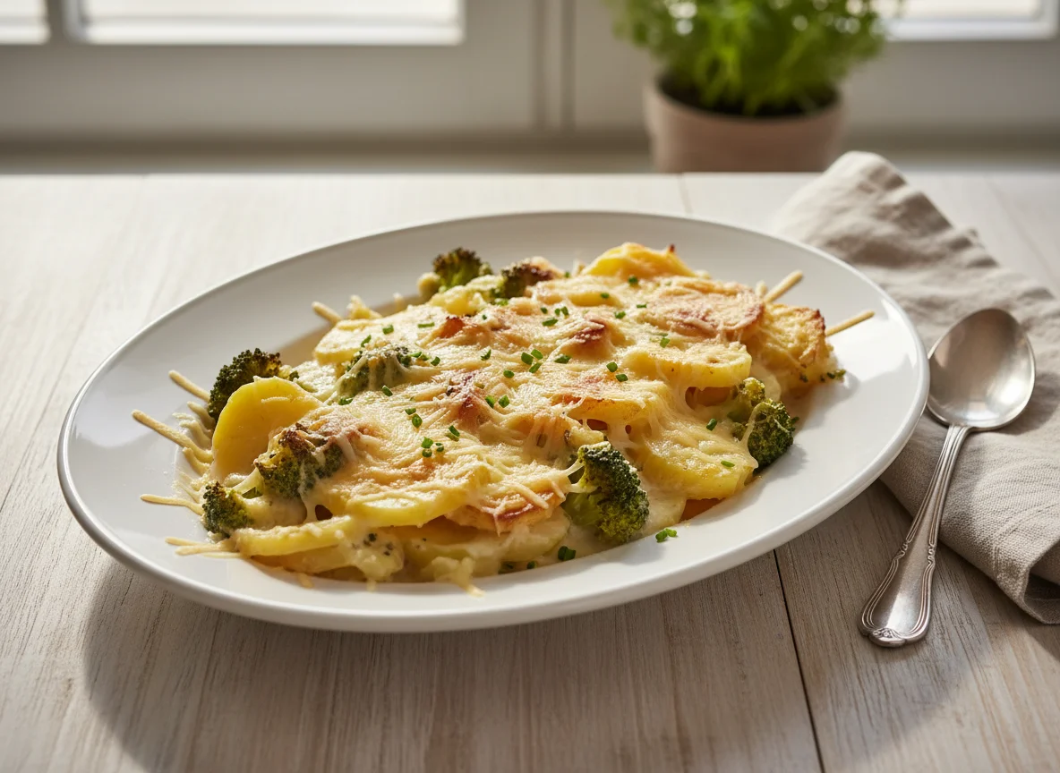 Kartoffel-Brokkoli-Gratin photo