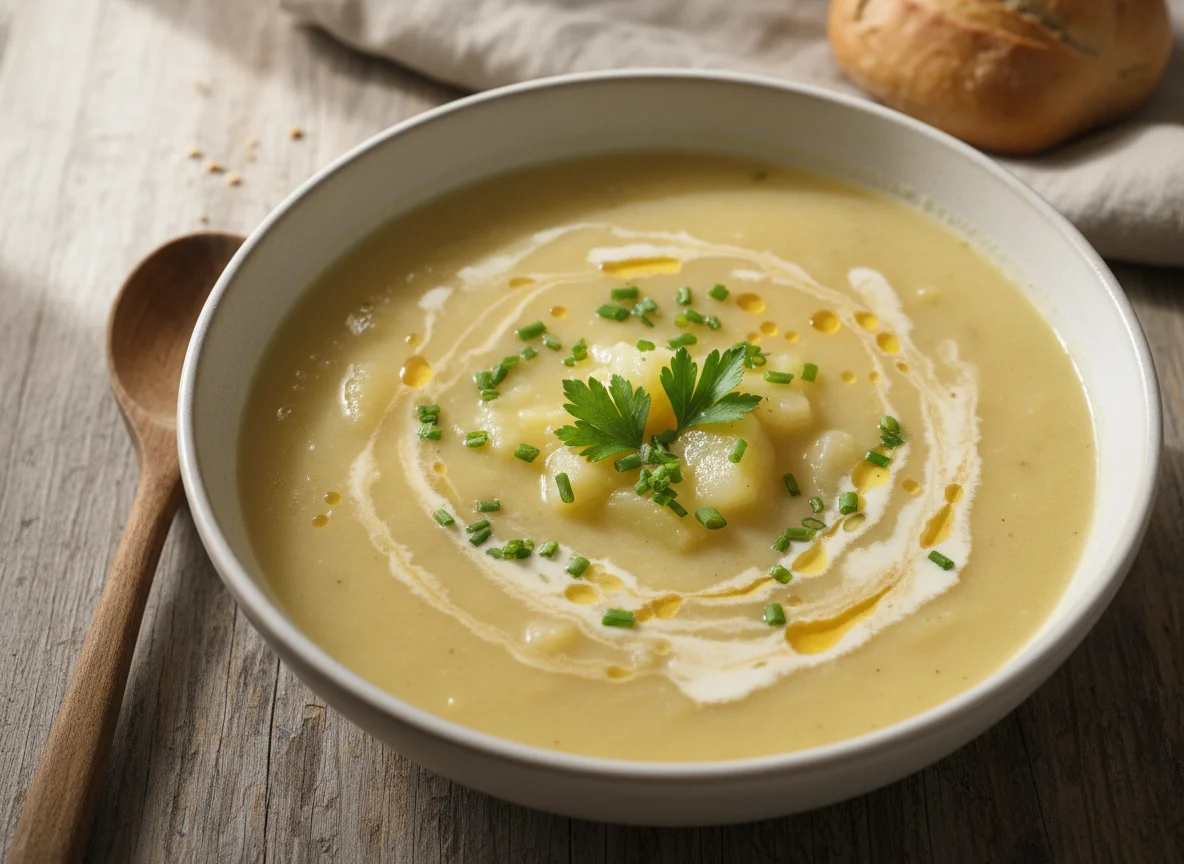 Kartoffelcremesuppe photo