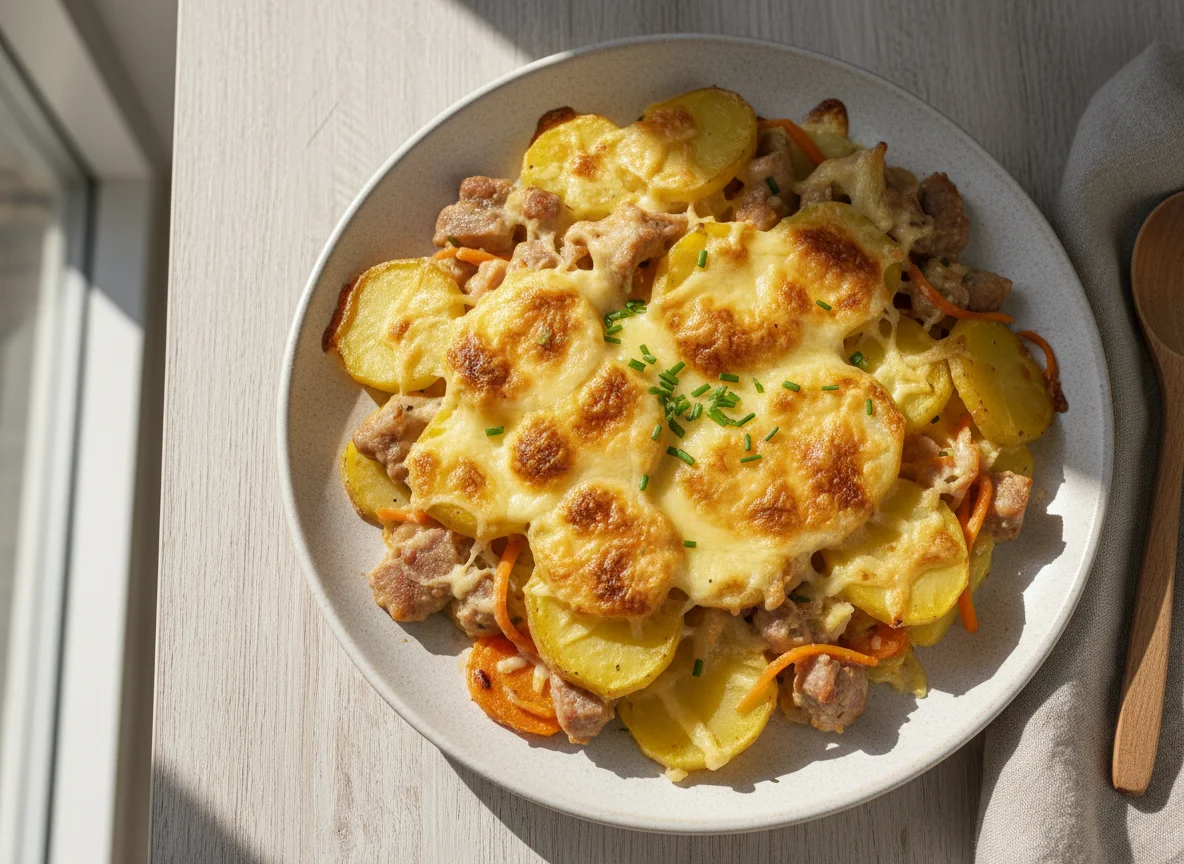 Kartoffel-Fleisch-Auflauf photo