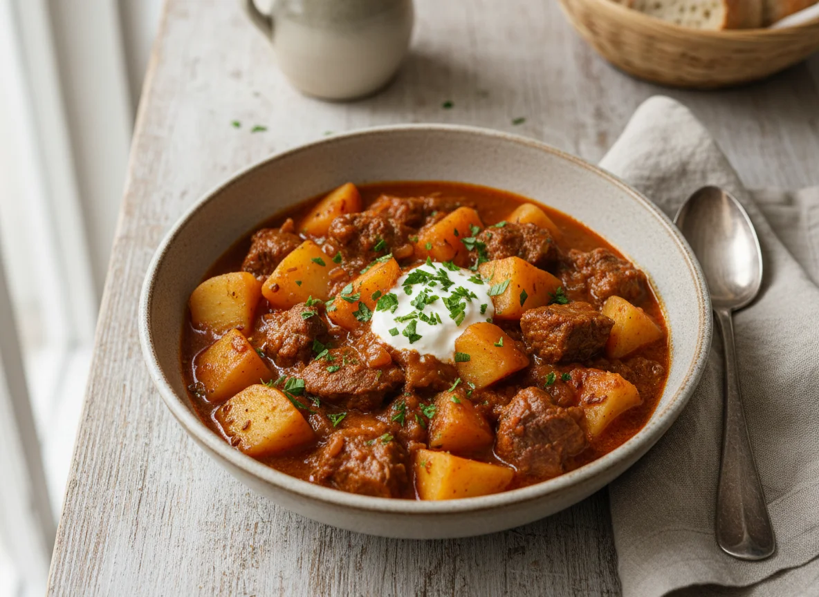 Kartoffel-Gulasch photo