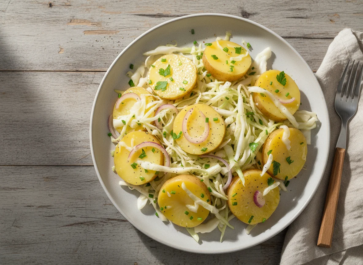 Kartoffel-Krautsalat photo