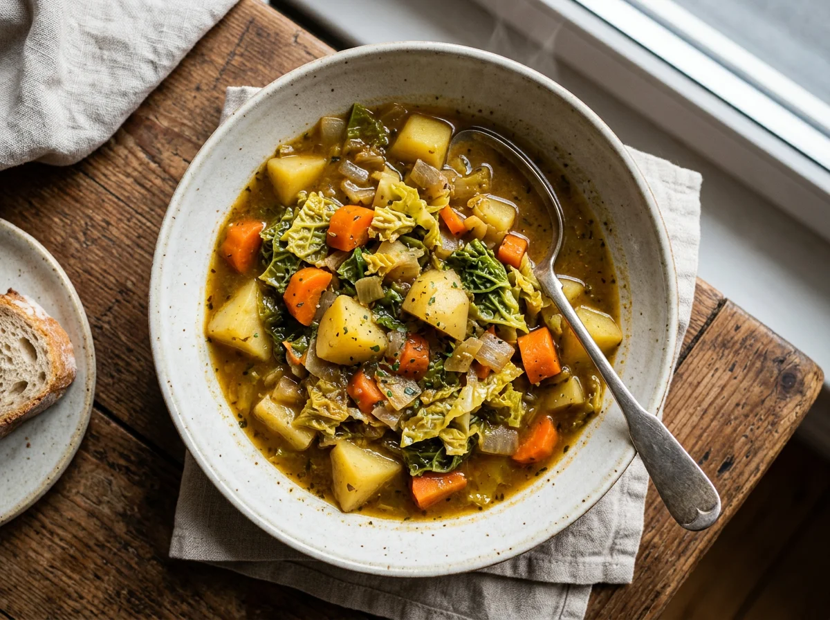 Kartoffeln mit Gemüse-Eintopf photo