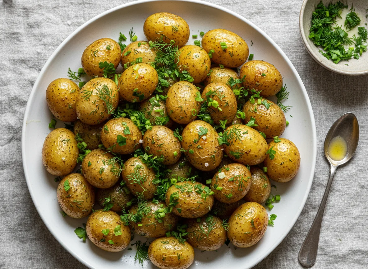 Kartoffeln mit Kräutern photo