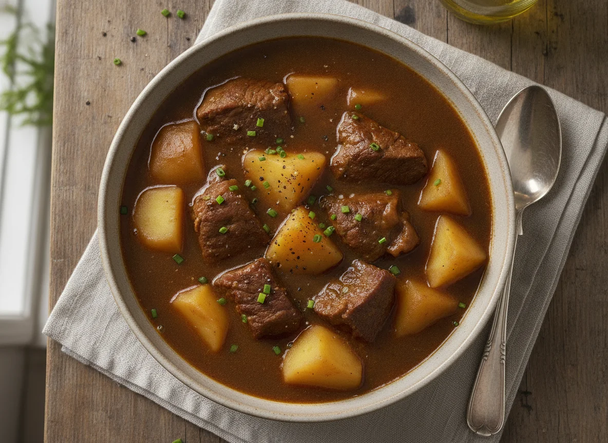 Kartoffel-Rindfleisch-Eintopf photo