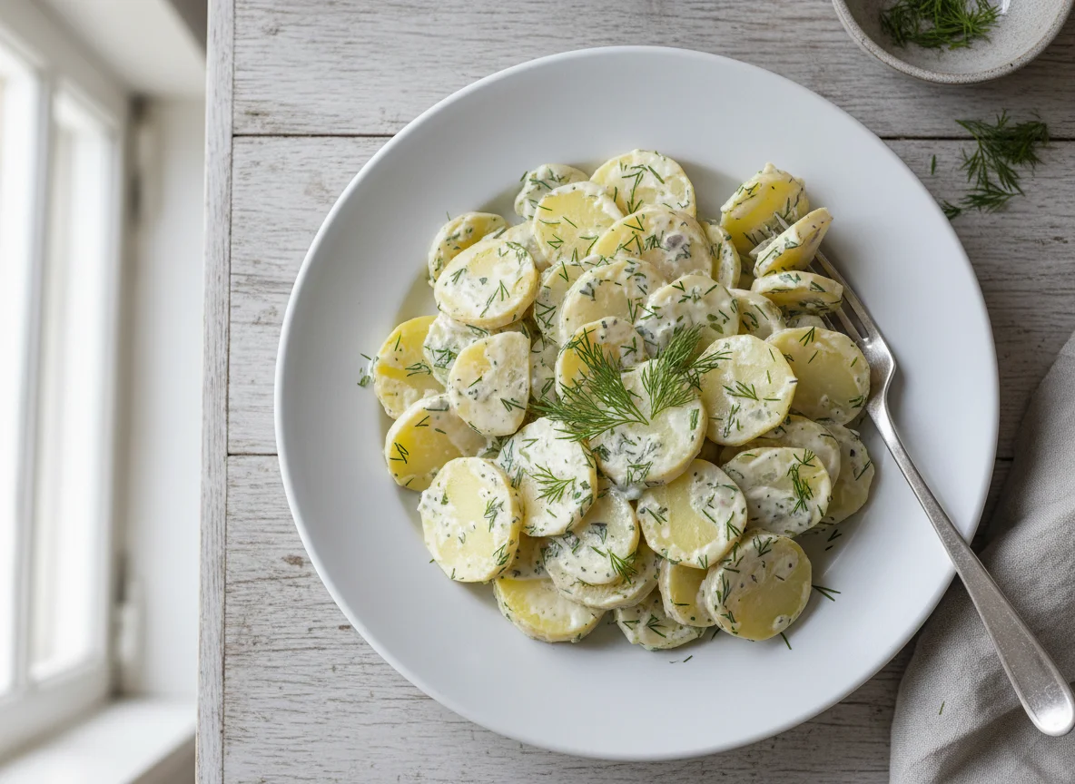 Kartoffelsalat mit Dill photo