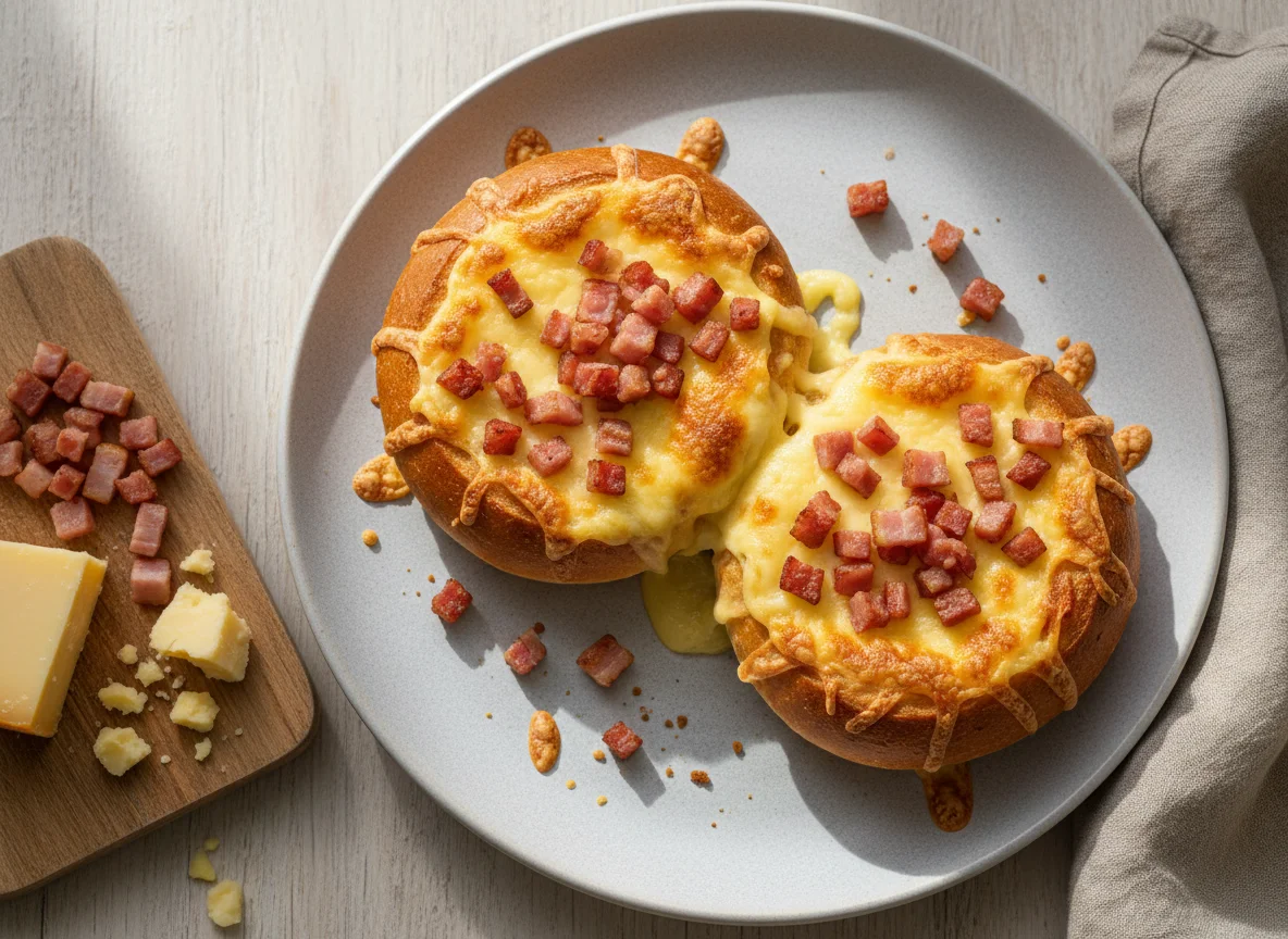 Käse-Speck-Brötchen photo