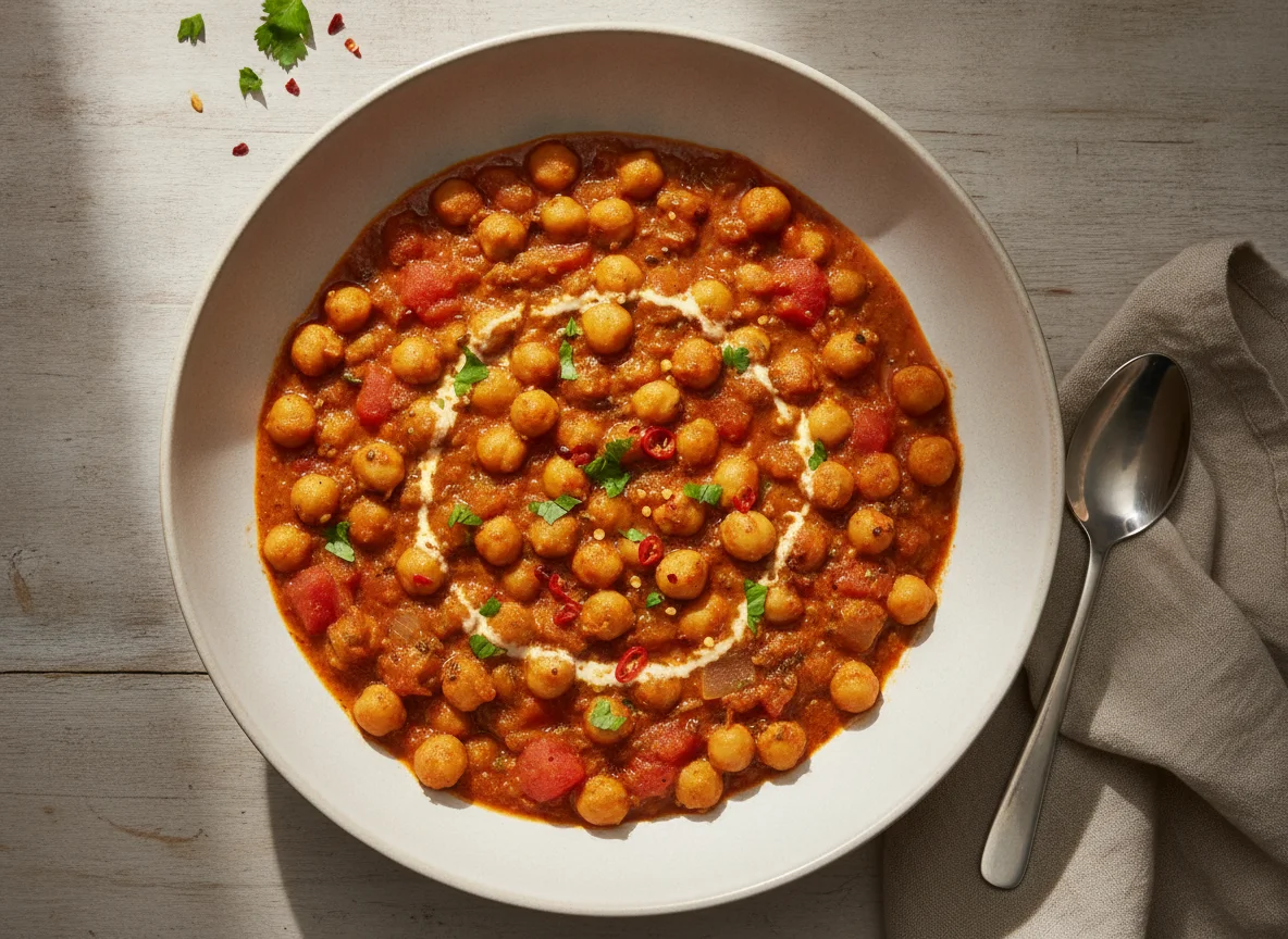 Kichererbsen-Curry (Chana Masala) photo