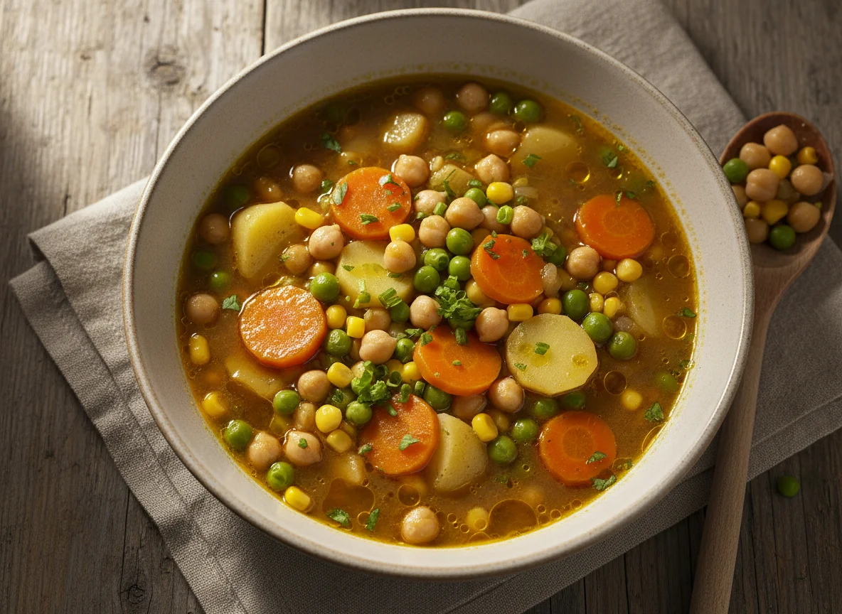 Kichererbsen-Gemüse-Eintopf photo