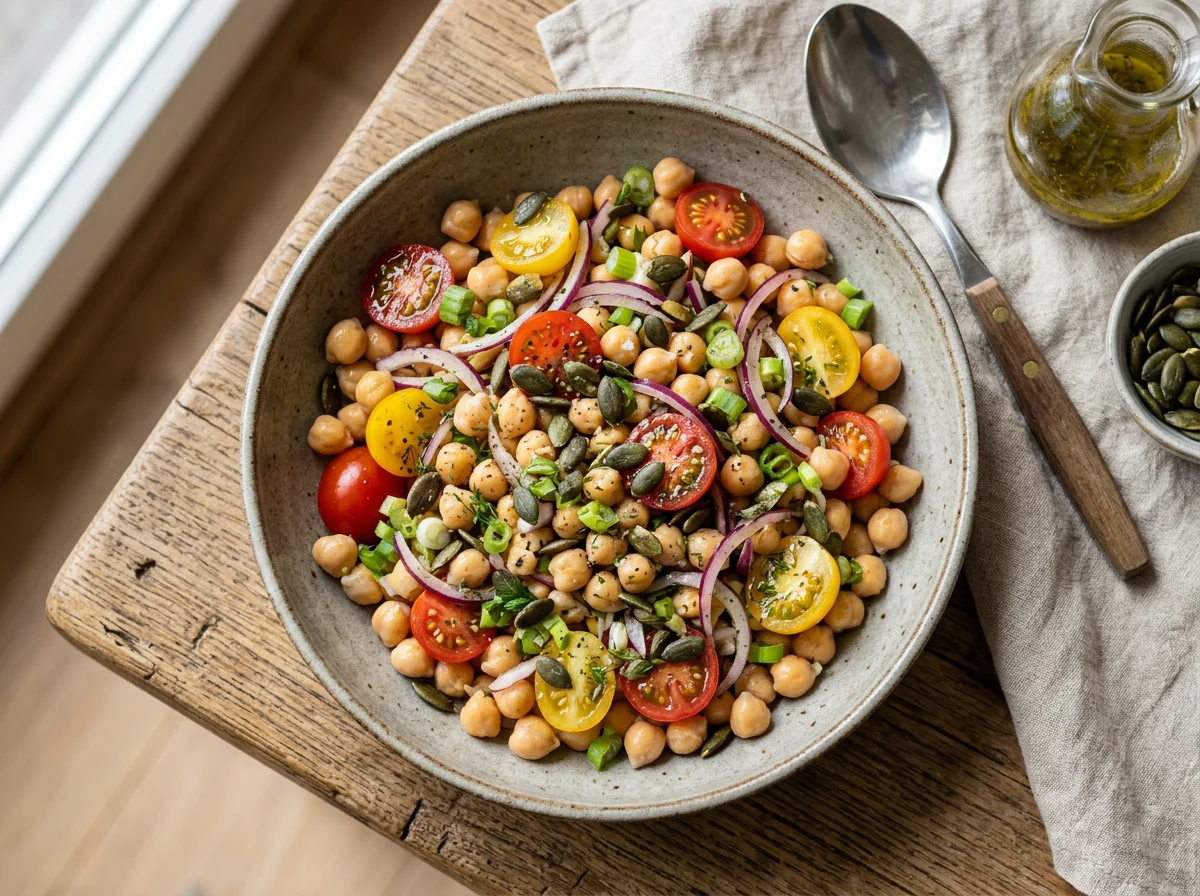 Kichererbsensalat photo