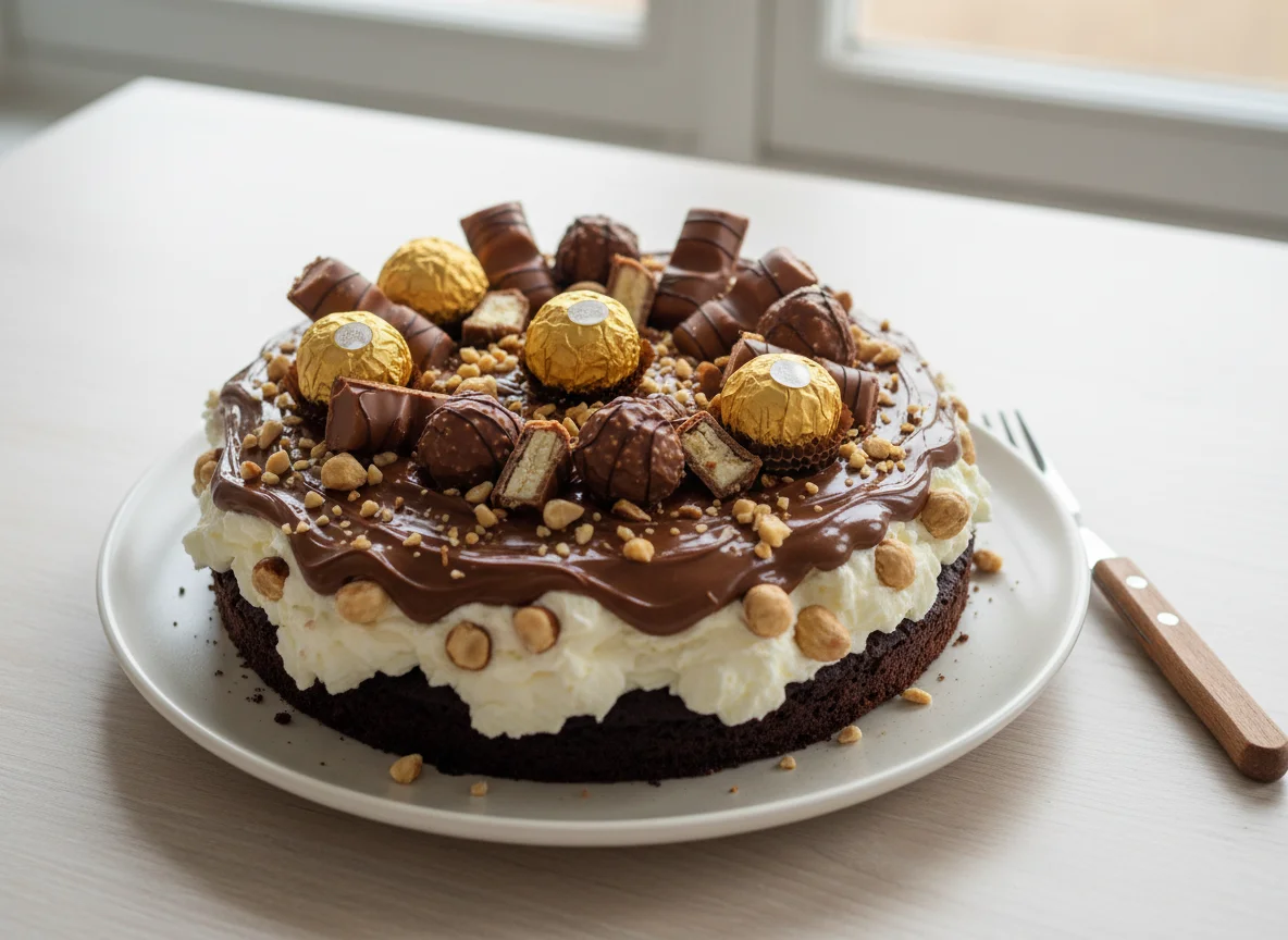 Kinder Schoko-Bons Torte photo