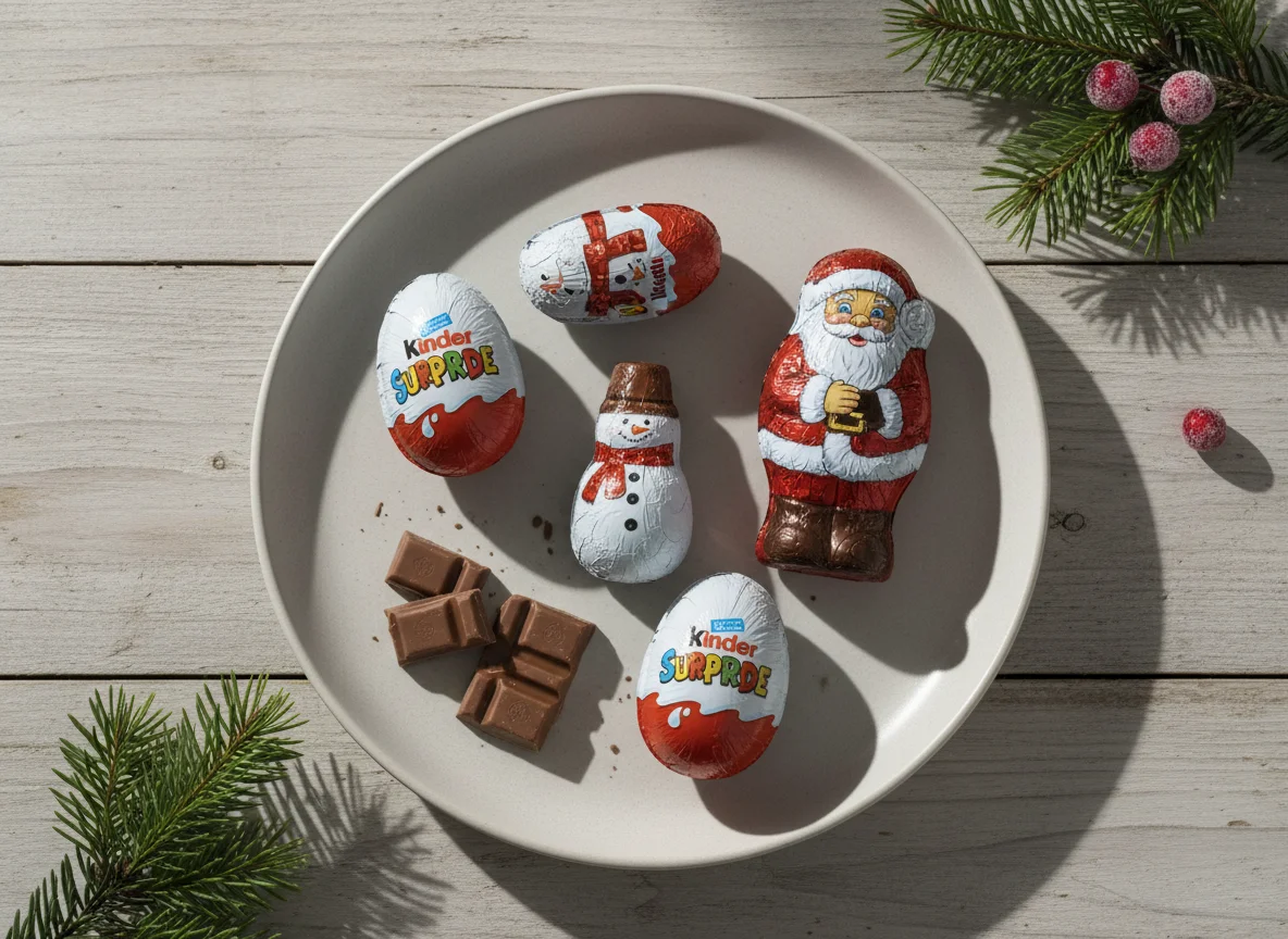 Kinder Schokolade Weihnachtsfiguren photo