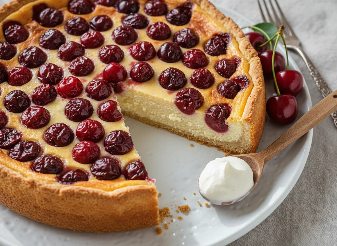 Kirschkäsekuchen photo