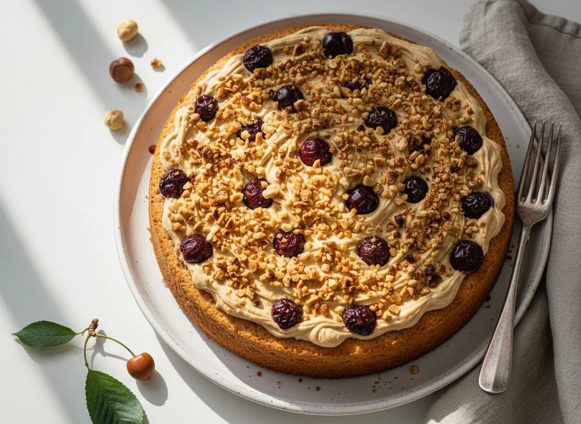 Kirsch-Nuss-Kuchen photo