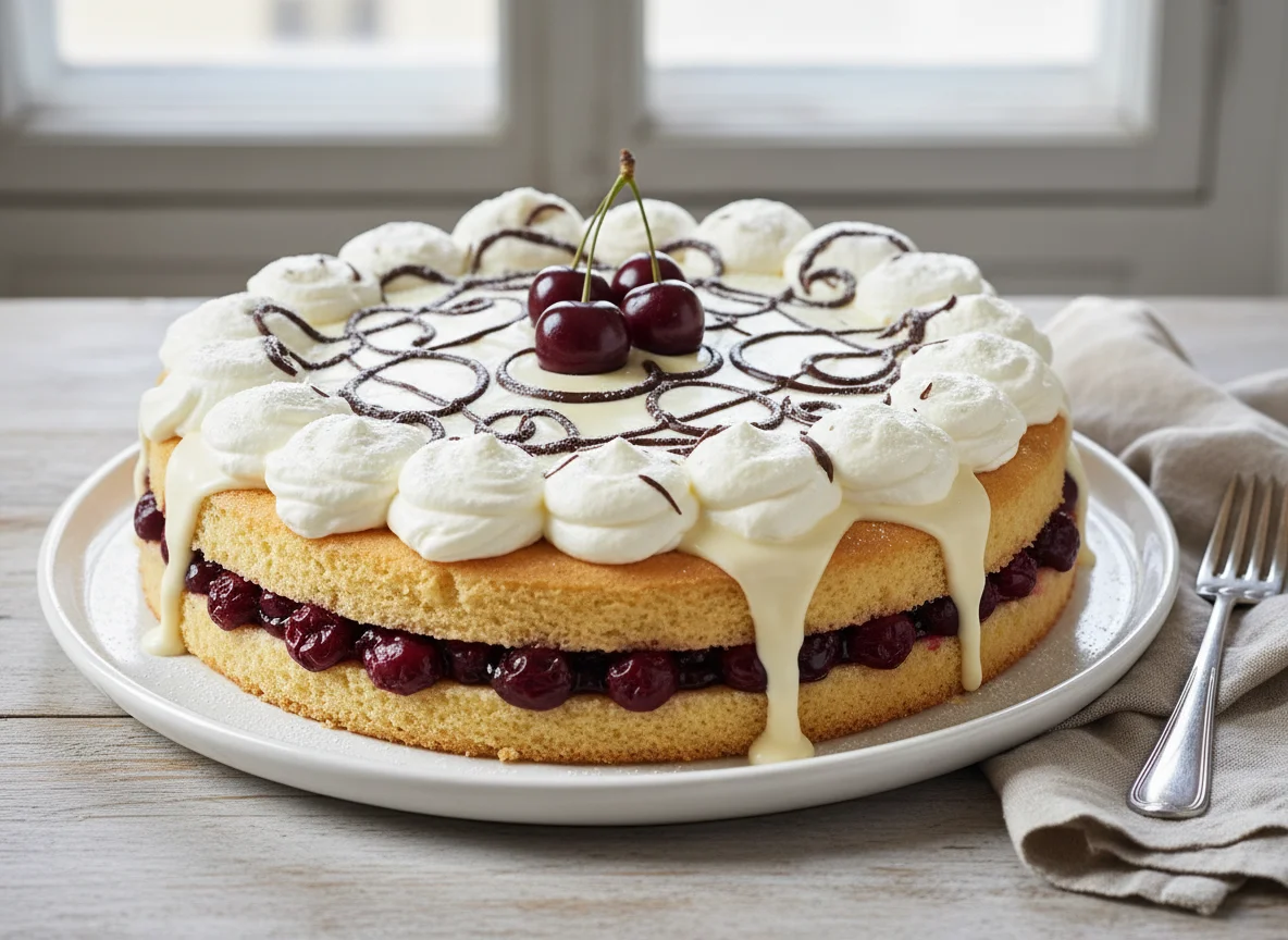 Kirsch-Sahne-Torte photo