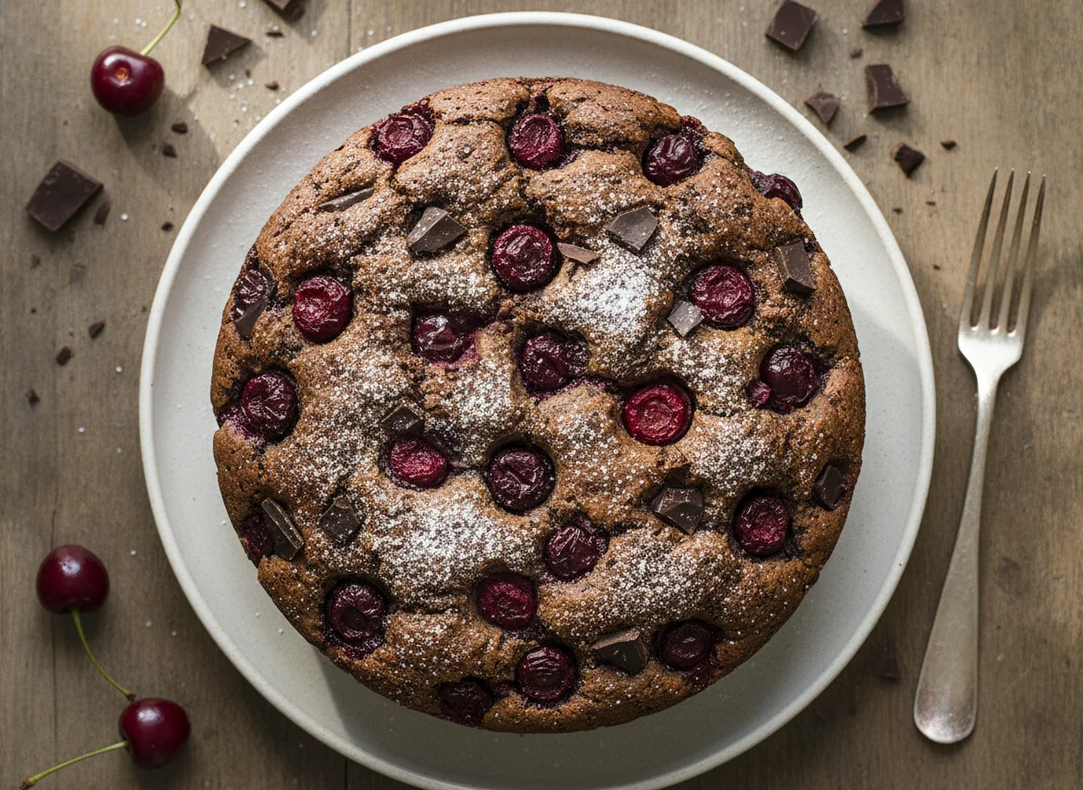 Kirsch-Schokoladen-Rührkuchen photo
