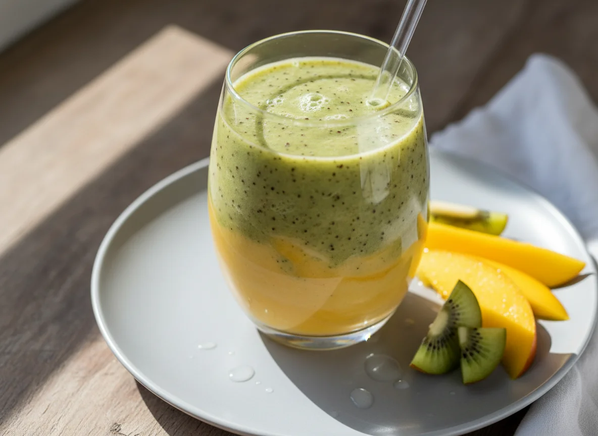 Kiwi-Mango-Smoothie photo