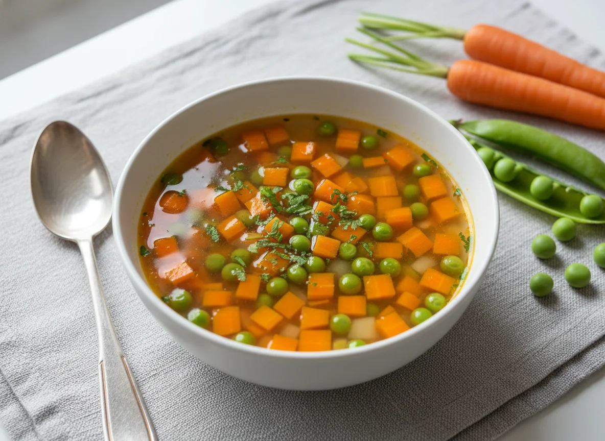 Klare Gemüsesuppe photo