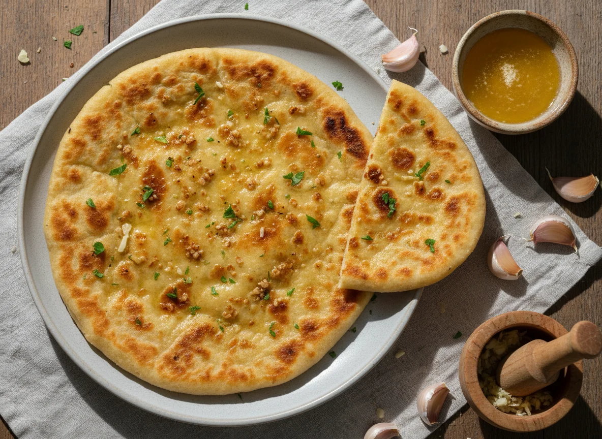 Knoblauch Roti photo