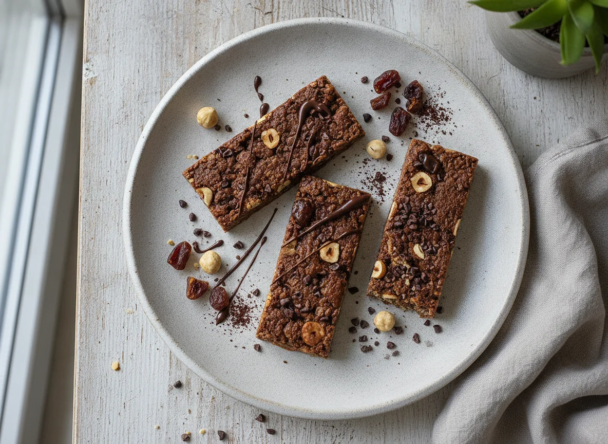 Knusperone Natural Bars Dattel, Haselnuss & Kakao photo