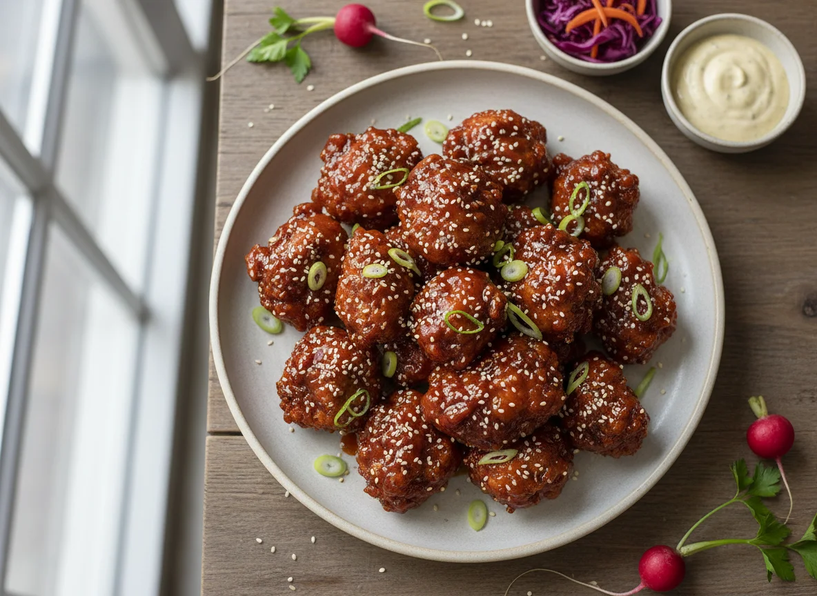 Korean Fried Chicken Snacks photo