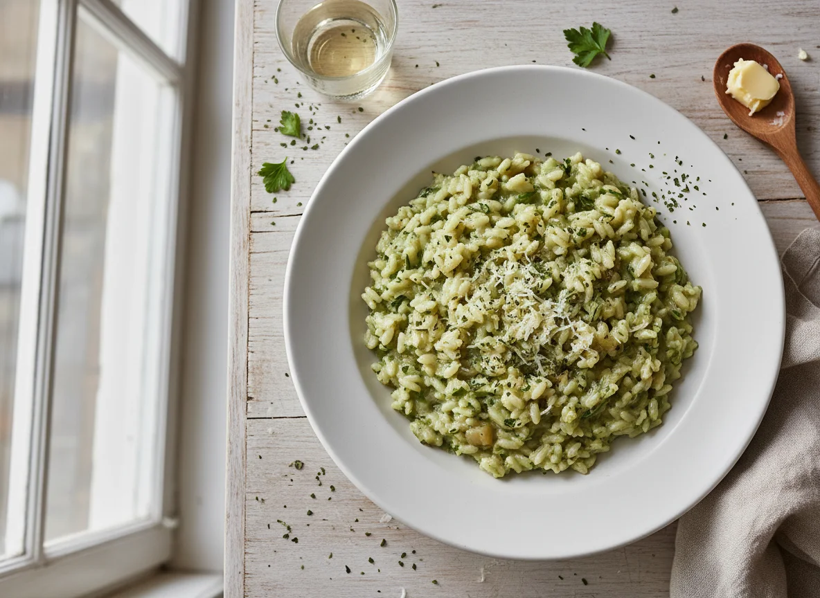 Kräuter-Risotto photo