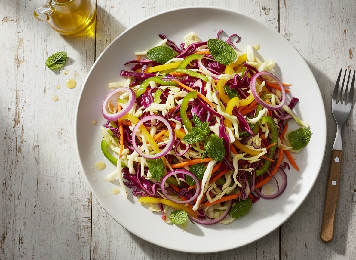 Krautsalat mit Minze photo