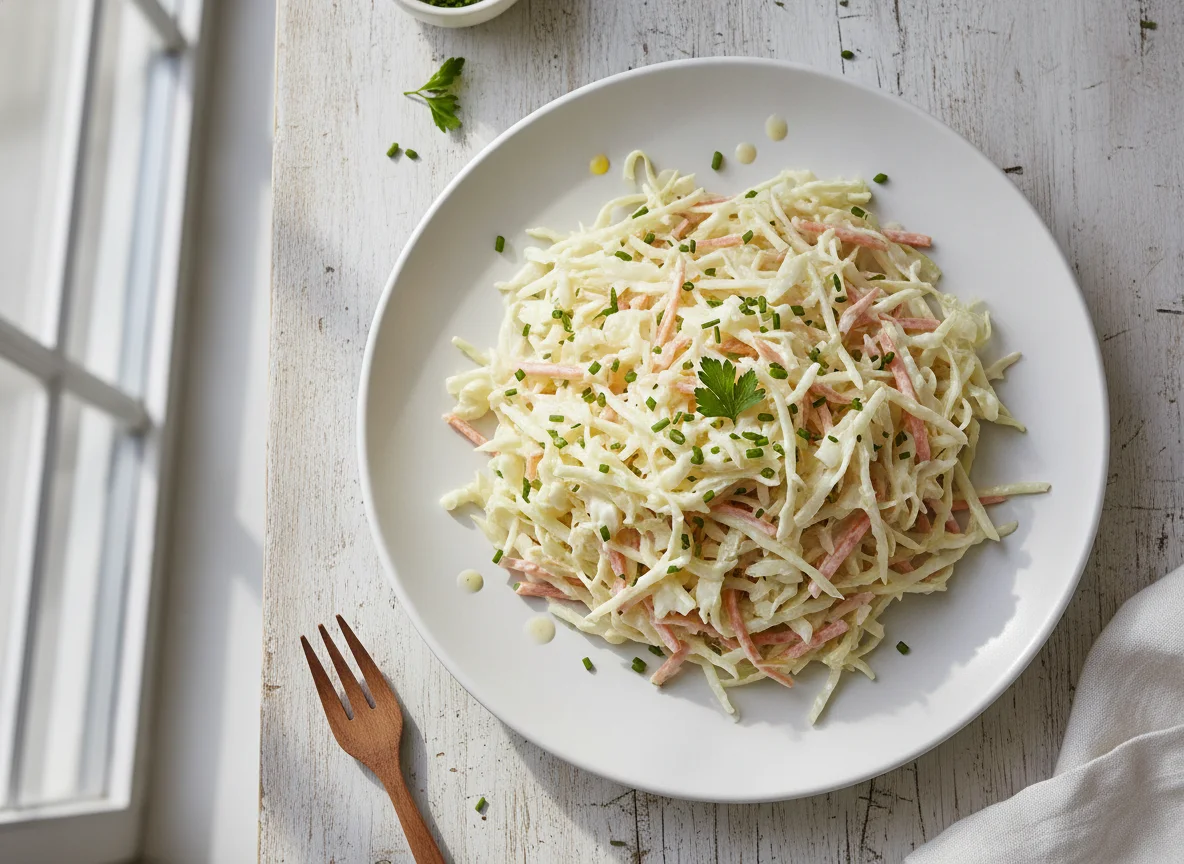 Krautsalat mit Sahne-Dressing photo