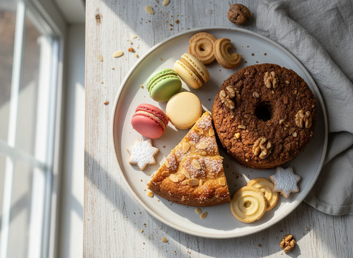Kuchen und Gebäck photo