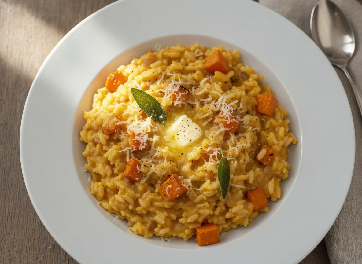 Kürbis-Risotto photo