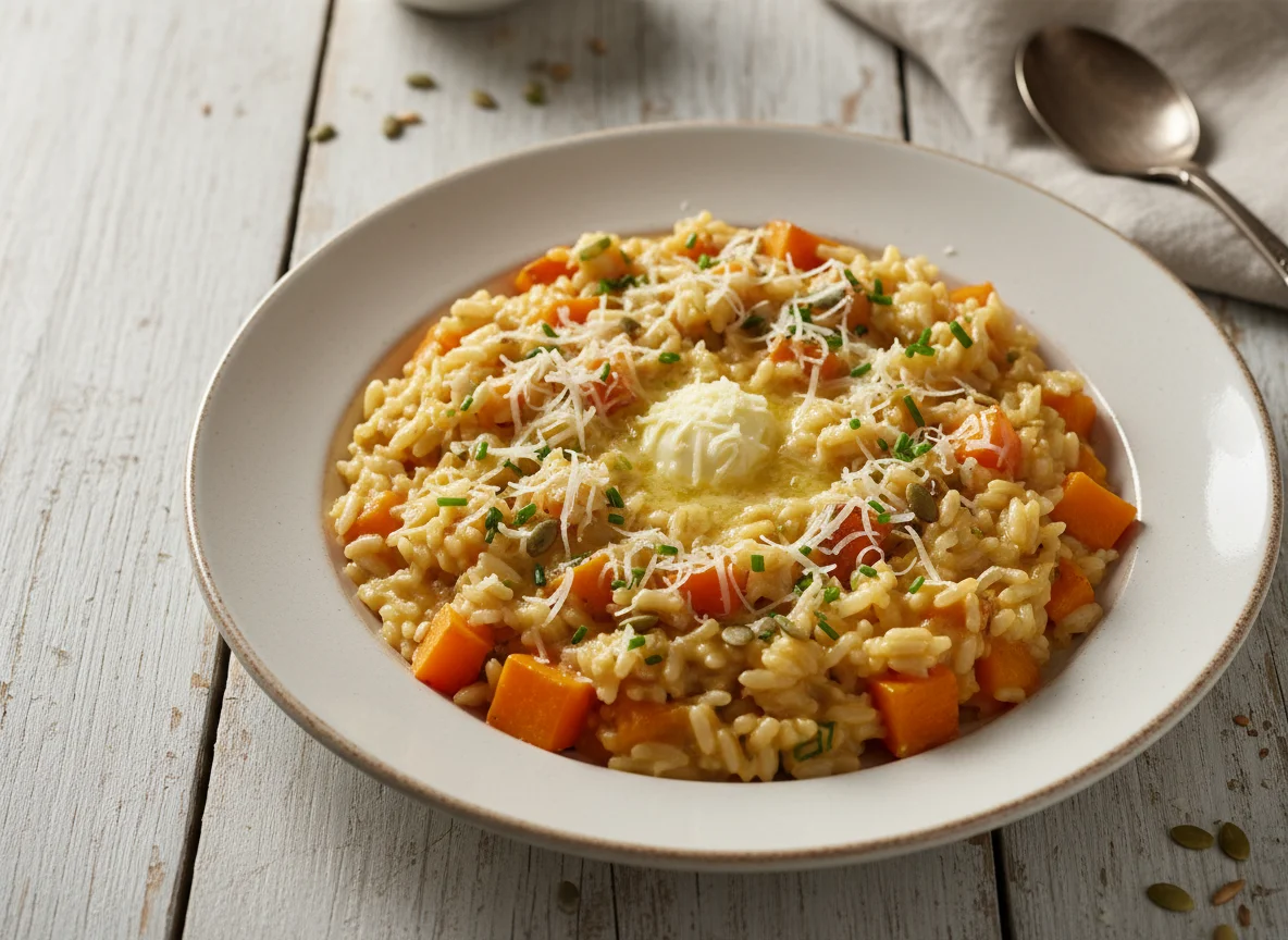 Kürbisrisotto photo