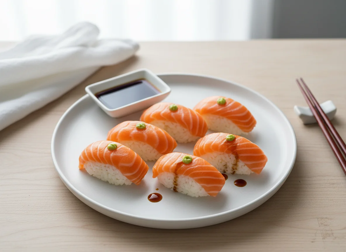 Lachs Nigiri photo