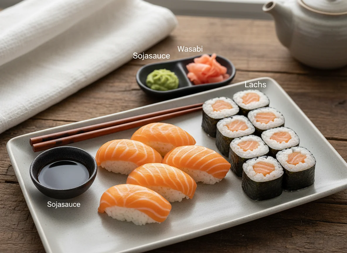 Lachs Sushi Set photo